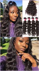 Brazilian body wave hair 3 bundles 100% human hair extensions hair weave bundles. Try This Half Up Half Down Hairstyle This Summer With Unprocessed Nadula Brazilian Natural Wave Hair 4 Bundles Natural Waves Hair Hair Waves Weave Hairstyles