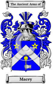 Macey Name Meaning, Family History, Family Crest & Coats of Arms, English