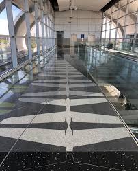 44th Street Sky Train Station Terrazzo Flooring Terrazzo Terrazzo Flooring Terrazzo Train Station