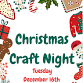 Christmas Craft Night event image