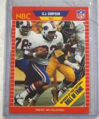 The murders of nicole brown simpson and ron goldman lead the. Sold Price 1986 Nfl Pro Set Oj Simpson Hall Of Fame Card October 6 0120 9 00 Am Pdt