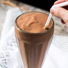 Breakfast Paleo Keto Bulletproof Chocolate Milkshake Recipe Yummly Recipe Chocolate Milkshake Keto Smoothie Recipes Keto Milkshake