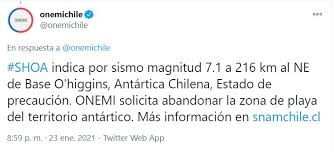 List of 2 onemi definitions. Mensaje De Evacuacion De Onemi Enviado Por Error Causo Alarma En Todo Chile Diario De Futrono