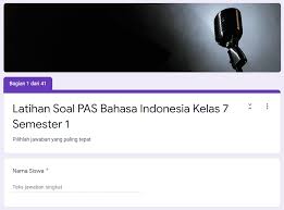 Latihan Soal Pas Bahasa Indonesia Smp Kelas 7 Semester Ganjil Kurikulum 2013 Didno76 Com