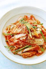 Fresh Kimchi 1 Small About 2 5 Pounds Baechu Napa Cabbage 3 T Coarse Sea Salt Less If Using Finer Salt 2 Scallions 2 Oz Buc Fresh Kimchi Recipes Food