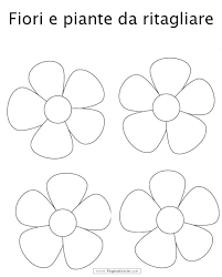 It can be used as a decorative design element for coloring books. Fiori E Piante Da Stampare E Ritagliare