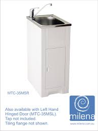 skinny mini cabinet with stainless