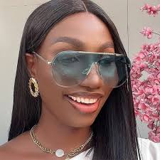 Designer Sunglasses For Women Rounded Overszed Avator Sunglasses