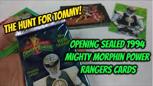 Mighty morphin power rangers series 2 complete set of vintage trading cards. Opening Sealed Vintage 1994 Mighty Morphin Power Rangers Cards Youtube