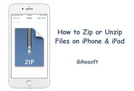 How To Create Or Open Zip Rar Files On Iphone Or Ipad