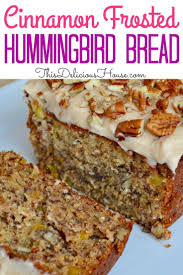 Hummingbird Bread Cream Cheese Frosting This Delicious House Recipe Bread Recipes Homemade Bread Recipes Sweet Desserts