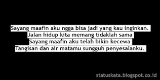 Lengkap dengan kata kata santri tentang cinta, dalam lebih mudah mengingat kenangan mantan dimasa lalu. Kata Kata Penyesalan Telah Membuat Pacar Kecewa