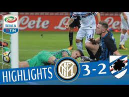Inter sampdoria live score (and video online live stream) starts on 8 may 2021 at 16:00 utc time in serie a, italy. Inter Sampdoria 3 2 Highlights Giornata 10 Serie A Tim 2017 18 Youtube