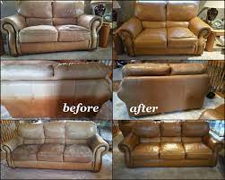 Cognac Saddle Color For Refinishing Leather Or Vinyl Leather Restoration Diy Leather Couch Repair Leather Couch Repair