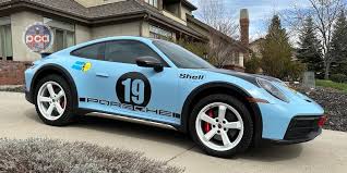 Image result for Gulf Blue 2025 Porsche