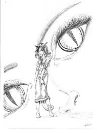 See below for her favorite liquid eyeliner and other easy tips. Cat Eyes By Kurakurokuru On Deviantart