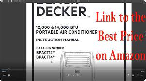 Learning how to install a portable air conditioner requires just a few easy steps. Black And Decker Portable Air Conditioner Manual Youtube