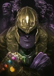 Thanos Artwork By Bosslogic Marvel Art Thanos Marvel Marvel Comic Universe