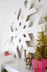 Check spelling or type a new query. Diy Giant Snowflake Light Up Marquee Shelterness