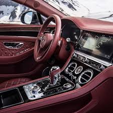 Bentley Motors Official On Instagram Cricket Ball Hide A New Colour Inspired By The Traditional Deep Burgu Luxury Car Interior Best Luxury Cars Burgundy Car