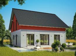 Haus Fassade Rot Weiss Einfamilienhaus Celebration 150 V1 Mit Satteldach Haus Bauen Mit Bien Zenker Fertighaus Fassadengestaltung Fassadenplatten Fassade