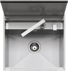 ✅ subito a casa e in tutta sicurezza con ebay! Lavello Lab Con Coperchio Incasso E Filo 57x51 Barazza Srl