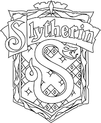 Slytherin Crest Desenhos Harry Potter Coisas Faceis Para Desenhar Desenhos A Lapis Simples