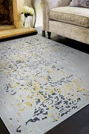 Calinda Emmett Gold-Silver-Ivory Area Rug