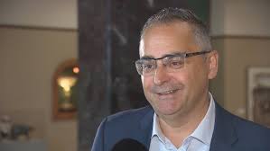 After winning by a landslide, Lin Paddock gets down to business with his  first caucus meeting