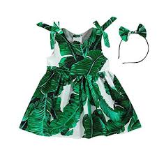 Goodlock Girls Dress Toddler Baby Girls Leaves Print Str Https Www Amazon Com Dp B07bw7ws7b Ref Cm S Baby Girl Party Dresses Girls Party Dress Babe Dress