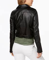 Jou Jou Faux Leather Asymmetrical Moto Jacket Coats Women Macy S Moto Jacket Jackets Coats For Women