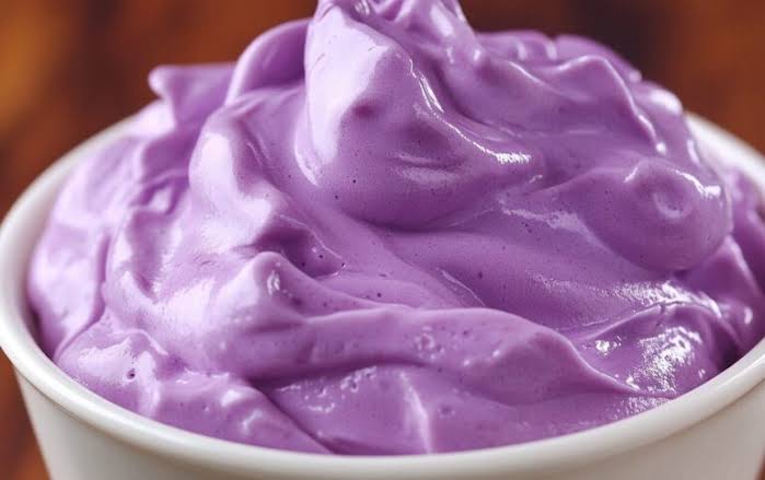 Creamy Purple Ube Latte - SoyRice Kitchen