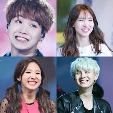 With This Same Gummy Smile How Could You Not Love Them But For Real They Literally Look Alike Destiny Perhaps Cute Couples Nayeon Bangtan Sonyeondan