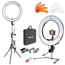 Neewer Desktop And Floor Ring Li Led Ring Light Floor Standing Light Led Ring