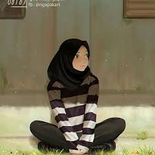 Image of 10 wallpaper hd anime keren untuk pc download wallpaper. Muslim Hijabi Anime Art