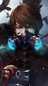 Untuk mengetahui gambar dp profil apa saja yang akan saya berikan silahkan liat beberapa contoh gambar keren dibawah ini. Anime Guy With Mask 640x1136 Wallpaper Teahub Io