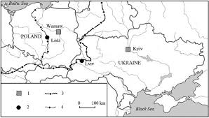 Fantastic city tours and excursions in poland. Location Map 1 Capital Cities Of Ukraine And Poland 2 City Download Scientific Diagram