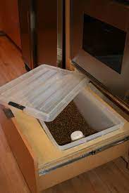 Maybe you would like to learn more about one of these? Drawer Insert Designed Specifically To Fit A Bin Of Dog Food Animal Domestique Amenagement Mobilier