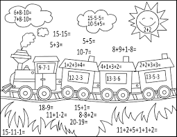 pin by นางพลอยไพล น พรมค า on คณ ต math coloring addition coloring worksheet learning math