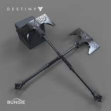 It's a part of the iron lords gear, and you can get it relatively fast. Bungie On Twitter Axe Destiny Rise Of Iron Weapon Concept Art