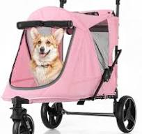 Amazon.com: MoNiBloom Pet Stroller for Large Dogs or ...