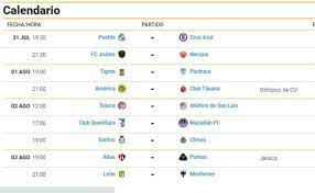 Jul 23, 2021 · liga mx 2021: Fechas Y Horarios De La Jornada 2 Del Apertura 2020 De Liga Mx Mediotiempo