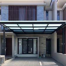 Hal tersebut karena kaca cenderung memiliki harga yang sedikit lebih mahal. Kanopi Kaca Sticker Sandblast Glass Roof Outdoor Decor Bali