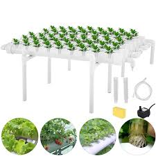 54 Holes 6 Pipes Horizontal Piping Site Grow Kit Flow Dwc Deep Water Culture Planting Hydroponic System Sale Banggood Com Arrival Notice