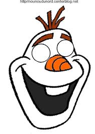Masque Reine Des Neiges Elsa Olaf Halloween Masks Coloring Pictures Olaf