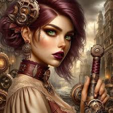 Steampunk Portrait V by Marina "Loki" Nosova