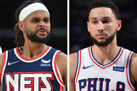 Why hasn't he played yet? Ben Simmons Trade Patty Mills On Hand At Brooklyn Nets As Simmons Traded For James Harden By Philadelphia 76ers