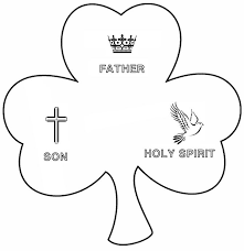 Trinity Clover Coloring Page Sunday School Coloring Pages Coloring Pages Minion Coloring Pages