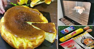 Step By Step Buat Burnt Cheese Cake Semudah Abc Siap Sukatan Cawan Vanilla Kismis