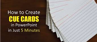 A canvas acts as a container for your flowchart, so. How To Create Cue Cards In Powerpoint In Just 5 Minutes The Slideteam Blog